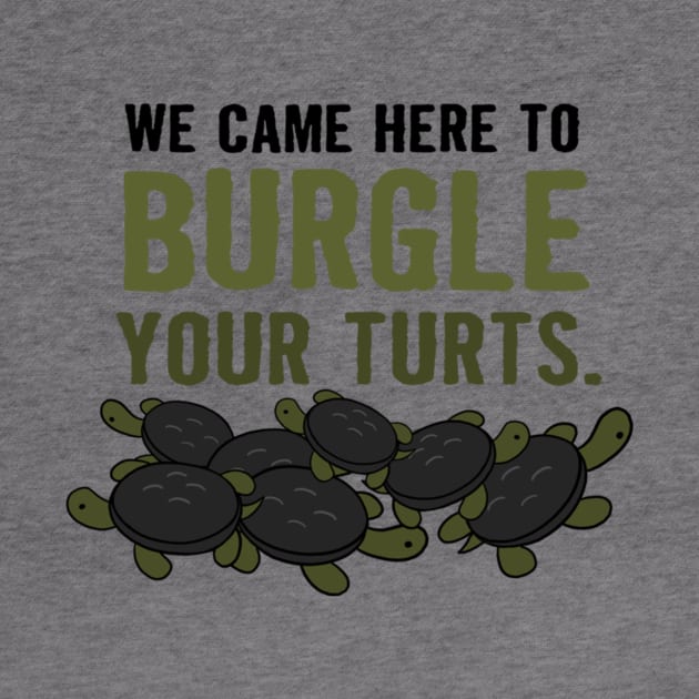 Burgle Your Turts_quot_ - Over the Garden Wall turtles by ariolaedris